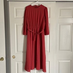 Ann Taylor dress with belt accent